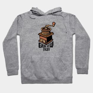 Grind, brew, enjoy: Coffee Hoodie